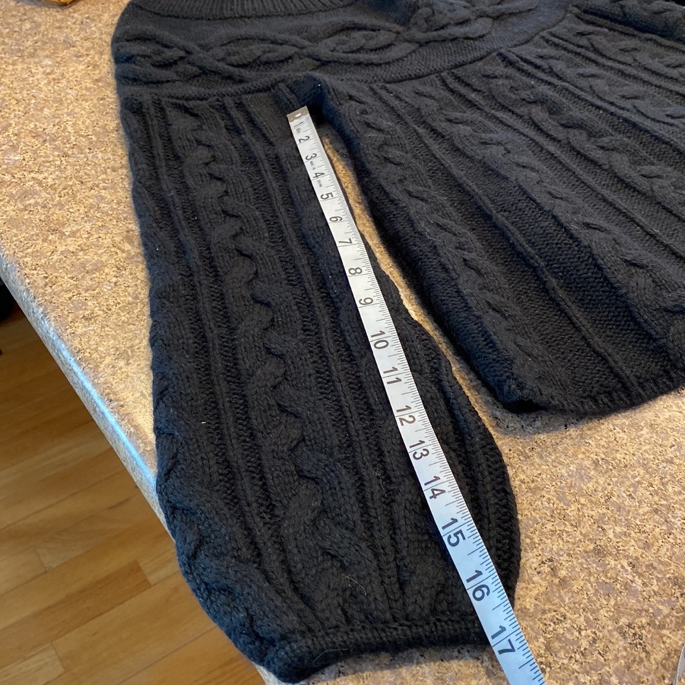 Moda International By Victoria Secret Medium Black Wool Blend Sweater - Picture 7 of 14